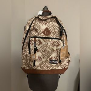 Jansport Dakoda Soft Tan Southwest Backpack